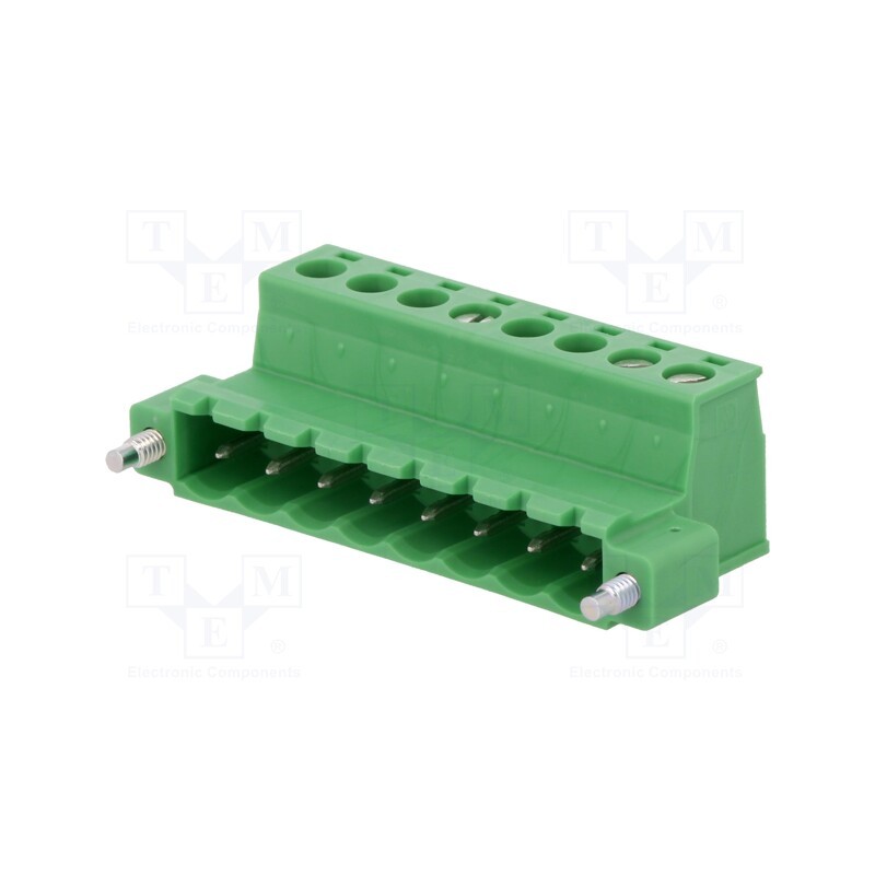 1 pcs x PHOENIX CONTACT - IC 2,5/ 8-STF-5,08 1825378 - Pluggable terminal block, 5.08mm, ways: 8, straight, plug, male