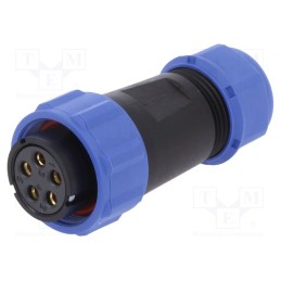 1 pcs x WEIPU - SP2110/S5II-2N - Plug, SP21, female, PIN: 5, IP68, 7÷12mm, 10A, screw terminal, 500V