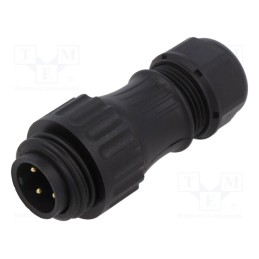 1 pcs x WEIPU - WA22J4TK2II - Plug, WA22, male, PIN: 4, 3+PE, IP67, 7÷12mm, 16A, screw terminal