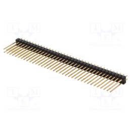 1 pcs x FISCHER ELEKTRONIK - SL 22 190 72 G - Pin header, pin strips, male, PIN: 72, straight, 2.54mm, THT, 2x36