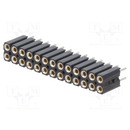 1 pcs x FISCHER ELEKTRONIK - BL6.26Z - Socket, pin strips, female, PIN: 26, straight, 2.54mm, THT, 2x13