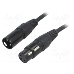 1 pcs x CLIFF - FC6191015 - Male-female, PIN: 3, Cable: XLR-XLR, 1.5m