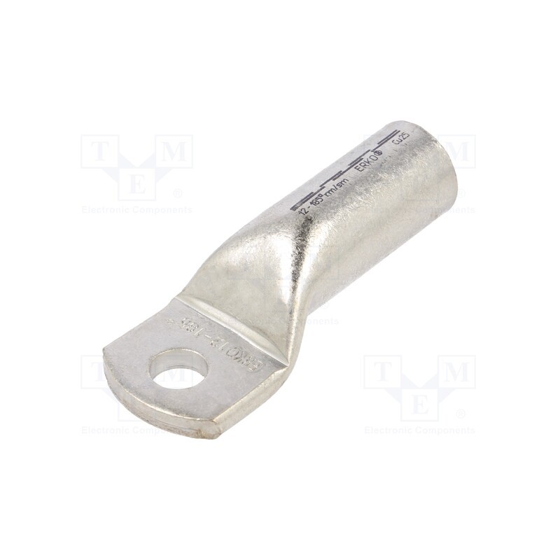 1 pcs x ERKO - KCS_12-185/1 - Tip: ring tube, M12, 185mm2, crimped, for cable, tinned, copper