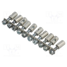 1 pcs x WEIDMu00dcLLER - 0368700000 Q 10 SAK2.5 - Screw bridge, ways: 10, SAK2.5