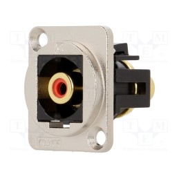 1 pcs x CLIFF - CP30230M - Coupler, RCA socket,both sides, XLR standard, 19x24mm, FT