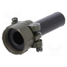 1 pcs x AMPHENOL - DS3057-8A - Cable hood and fastener, size 16,size 16S, MS/DS, olive, 11.1mm