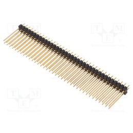 1 pcs x FISCHER ELEKTRONIK - SL 22 214 72G - Pin header, pin strips, male, PIN: 72, straight, 2.54mm, THT, 2x36