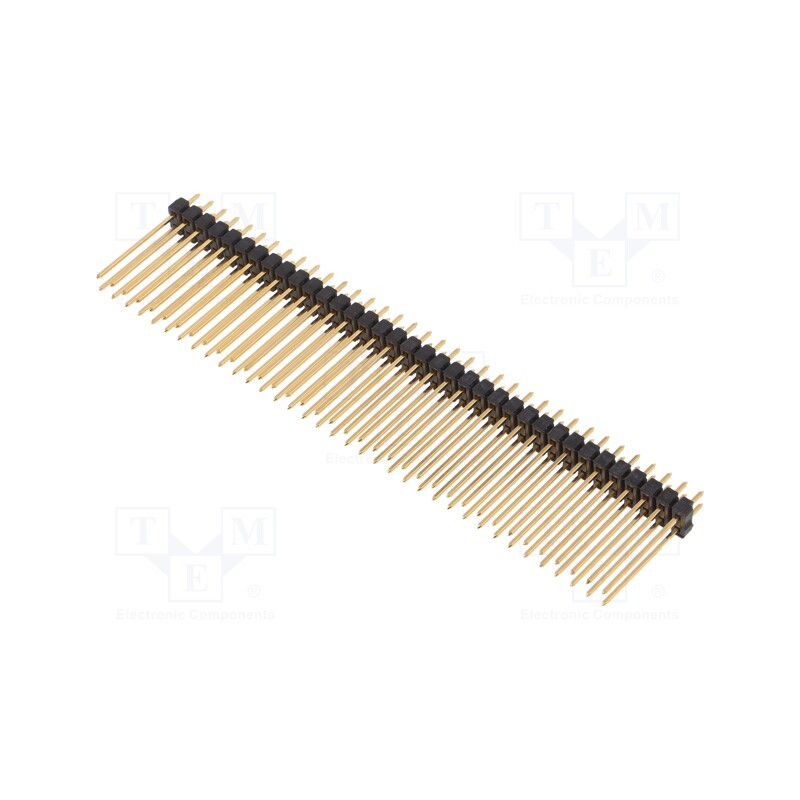1 pcs x FISCHER ELEKTRONIK - SL 22 214 72G - Pin header, pin strips, male, PIN: 72, straight, 2.54mm, THT, 2x36