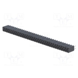 1 pcs x FISCHER ELEKTRONIK - BL 2 72 Z - Socket, pin strips, female, PIN: 72, straight, 2.54mm, THT, 2x36