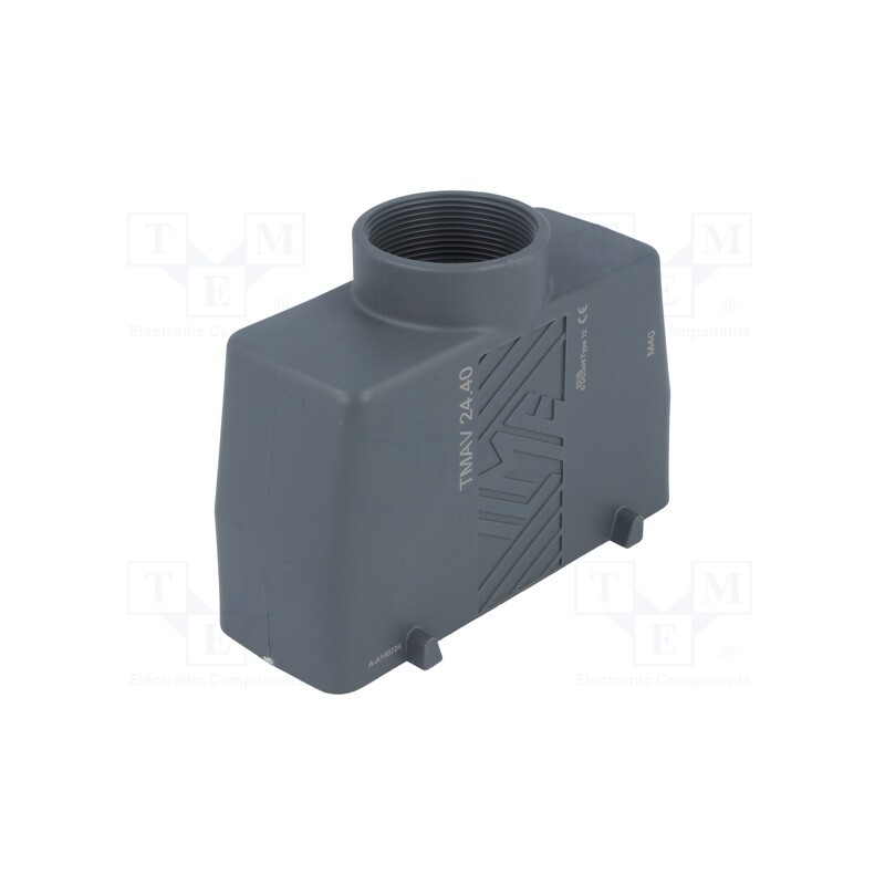 1 pcs x ILME - TMAV 24.40 - Enclosure: for HDC connectors, T-TYPE, size 104.27, M40, 104x27mm
