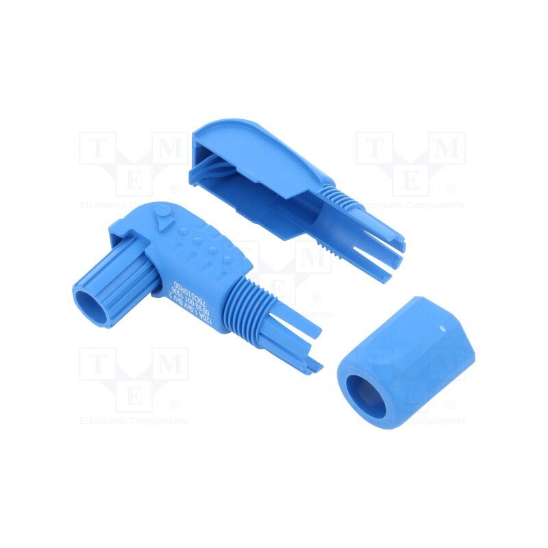 1 pcs x HARTING - 9930011508 - Plug, DC supply, Han® S,Han® S 120, female, PIN: 1, w/o contacts