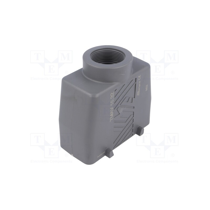 1 pcs x ILME - TMAV 16.32 - Enclosure: for HDC connectors, T-TYPE, size 77.27, Gland holes: 1