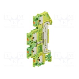 1 pcs x PHOENIX CONTACT - 3208537 - Splice terminal: rail, 0.14÷1.5mm2, ways: 2, terminals: 4, push-in