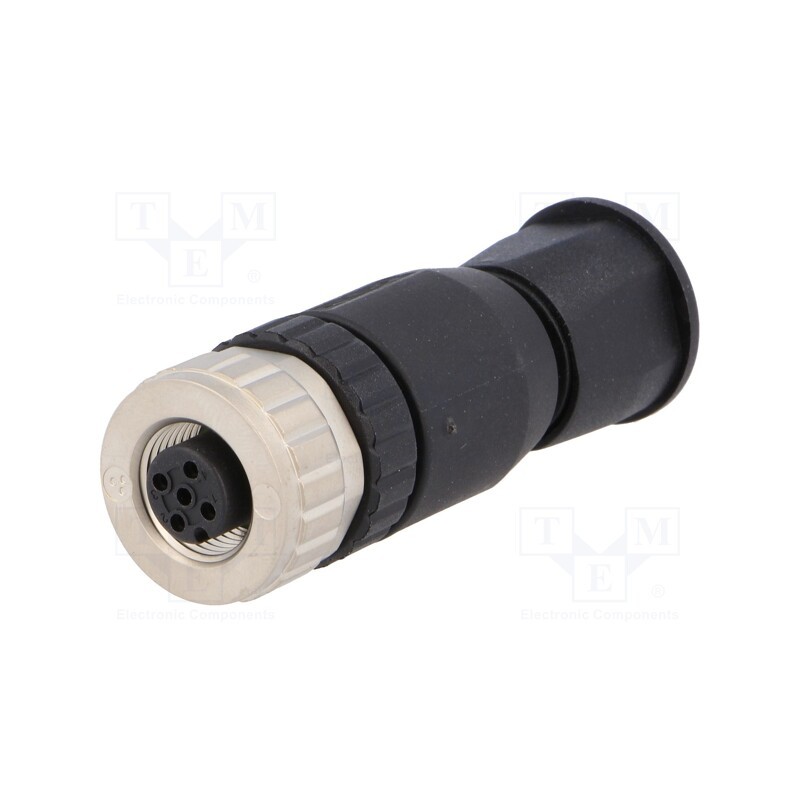 1 pcs x CONEC - SAL-12-RKC4-S/150 - Plug, M12, PIN: 4, female, A code-DeviceNet / CANopen, for cable