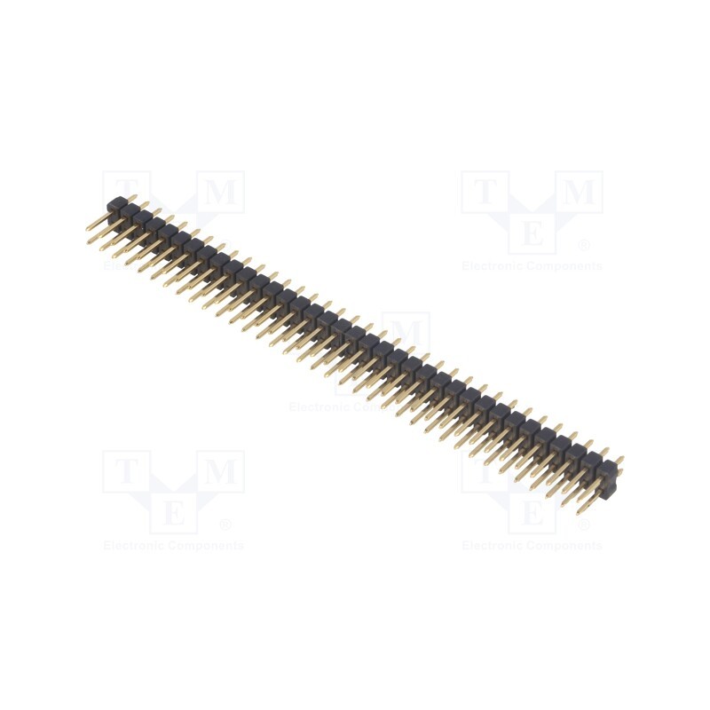 1 pcs x FISCHER ELEKTRONIK - SL 2 025 72 G - Pin header, pin strips, male, PIN: 72, straight, 2.54mm, THT, 2x36