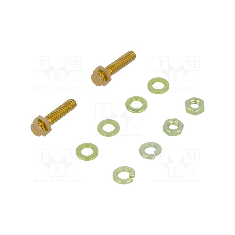 1 pcs x TE Connectivity - 5206514-6 - Spring lock set for D-Sub, Locking: slide latch, AMPLIMITE