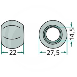 Guide ball for New Holland High Capacity