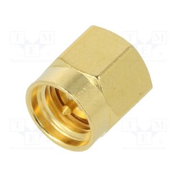 1 pcs x AMPHENOL RF - 132360 - Terminator, SMA, male, straight, 50Ω, PTFE, gold-plated