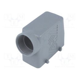 1 pcs x ILME - TMAO 16.40 - Enclosure: for HDC connectors, T-TYPE, size 77.27, Gland holes: 1