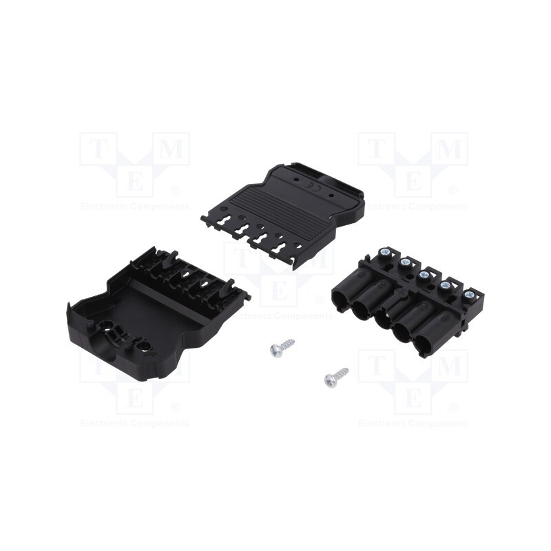 1 pcs x WIELAND - 92.954.4053.1 GST18I5S S1 ZR1 SW - Connector: pluggable terminal block, screw terminal, male, GST18