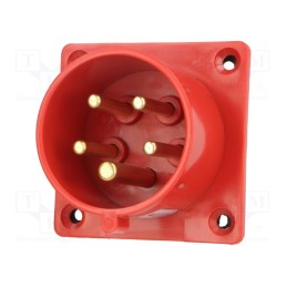 1 pcs x PAWBOL - B.1930 - Connector: AC supply 3-phase, socket, male, 16A, 400VAC, IEC 60309