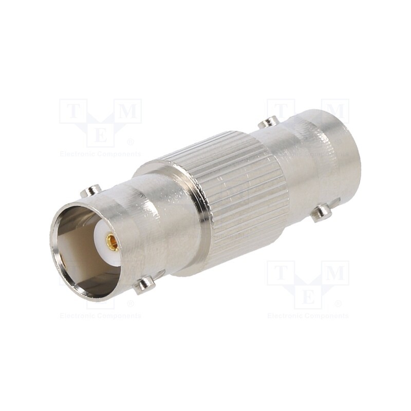 1 pcs x AMPHENOL RF - 031-219-RFX - Coupler, BNC socket,both sides, straight, 50Ω, PTFE