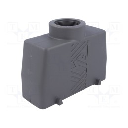 1 pcs x ILME - TMAV 24.32 - Enclosure: for HDC connectors, T-TYPE, size 104.27, M32, 104x27mm
