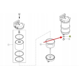 0011378560 engine fuel filter gasket