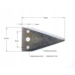 Rape scythe blade 616109