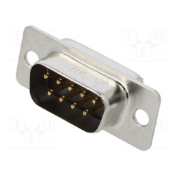 1 pcs x HIROSE - SDEB-9P(55) - D-Sub, PIN: 9, socket, male, THT, SD, Plating: gold-plated