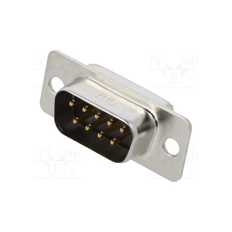 1 pcs x HIROSE - SDEB-9P(55) - D-Sub, PIN: 9, socket, male, THT, SD, Plating: gold-plated