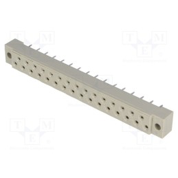 1 pcs x CONEC - 102E10099X - Socket, DIN 41617, female, PIN: 31, THT, straight, 4A, 250V, B: 75mm