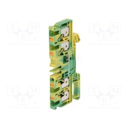 1 pcs x WEIDMu00dcLLER - 2051560000 A4C 4 PE - Splice terminal: rail, 4mm2, ways: 1, terminals: 4, yellow-green