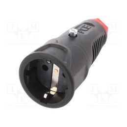1 pcs x PCE - 2520-SR - Connector: AC supply, female, socket, 2P+PE, 250VAC, 16A, for cable
