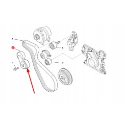 La504315785 engine belt tensioner