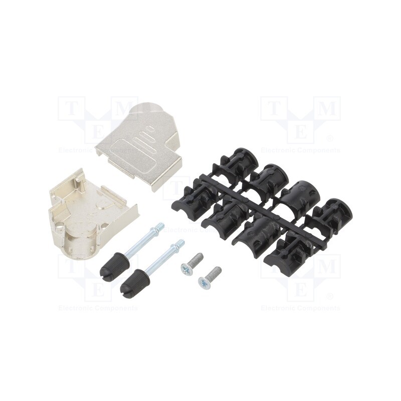 1 pcs x FISCHER ELEKTRONIK - 10162833 - Enclosure: for D-Sub connectors, D-Sub 9pin,D-Sub HD 15pin