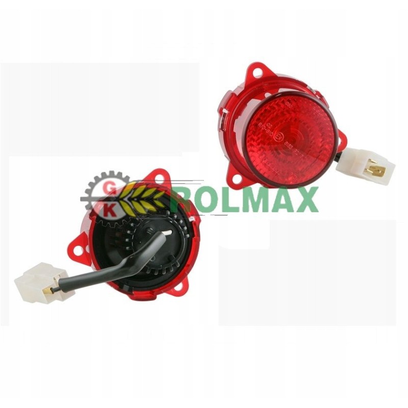 Rear fog lamp fi55 amp faston connector L