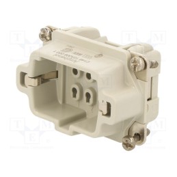 1 pcs x AMPHENOL - C14610A0060001 - Connector: HDC, contact insert, male, C146,heavy|mate E, PIN: 6