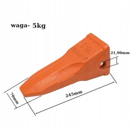 Rock tooth buckets cat hard j300 1u3302rc 5kg blade thickness 30mm