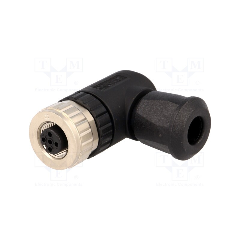 1 pcs x CONEC - SAL-12-RKWC4-S/150 - Plug, M12, PIN: 4, female, A code-DeviceNet / CANopen, for cable