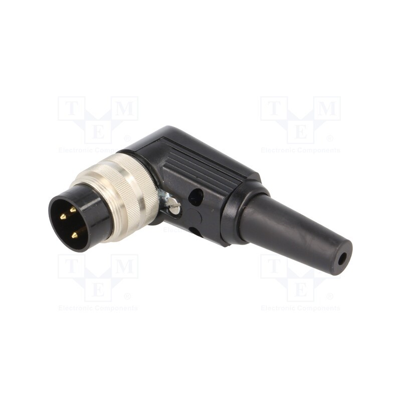 1 pcs x LUMBERG - WSV 30 - Connector: M16, plug, male, soldering, for cable, PIN: 3, 5A, 250V