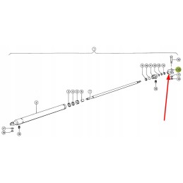 087820 0 unloading pipe actuator forks