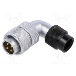 1 pcs x WEIPU - WF16J4BTW1 - Plug, WF16, male, PIN: 4, IP65, 15A, soldering, for cable, 500V, 2mm2