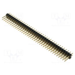 1 pcs x FISCHER ELEKTRONIK - SL 22 124 72 G - Pin header, pin strips, male, PIN: 72, straight, 2.54mm, THT, 2x36