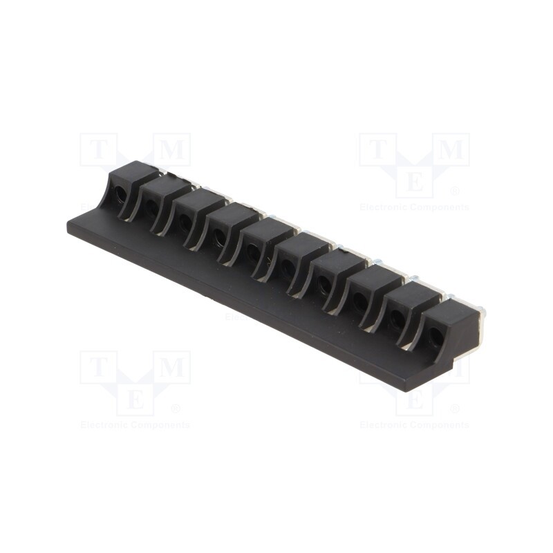 1 pcs x POKu00d3J - A42-5393 - Screw bridge, ways: 10, black, ZUG-6