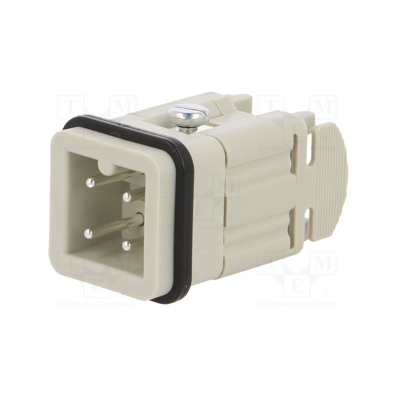 1 pcs x LAPP - 10420000 - Connector: HDC, male, EPIC H-A, PIN: 4, 3+PE, size H-A 3, 23A, 400V