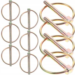 Assortment set of mower trucks with pulley