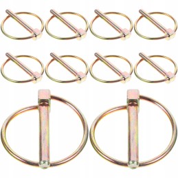 Cotter pin, agricultural tractor locking rings, 10 pcs