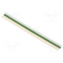 1 pcs x TE Connectivity - 5-826631-0 - Pin header, pin strips, AMPMODU MOD II, male, PIN: 50, angled 90°