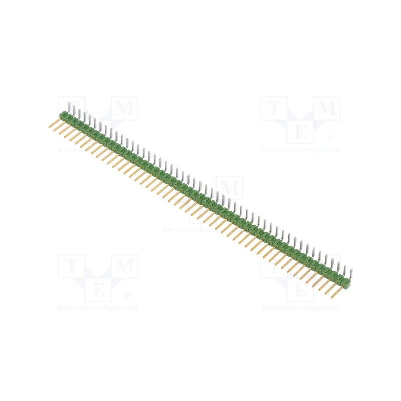 1 pcs x TE Connectivity - 5-826631-0 - Pin header, pin strips, AMPMODU MOD II, male, PIN: 50, angled 90°